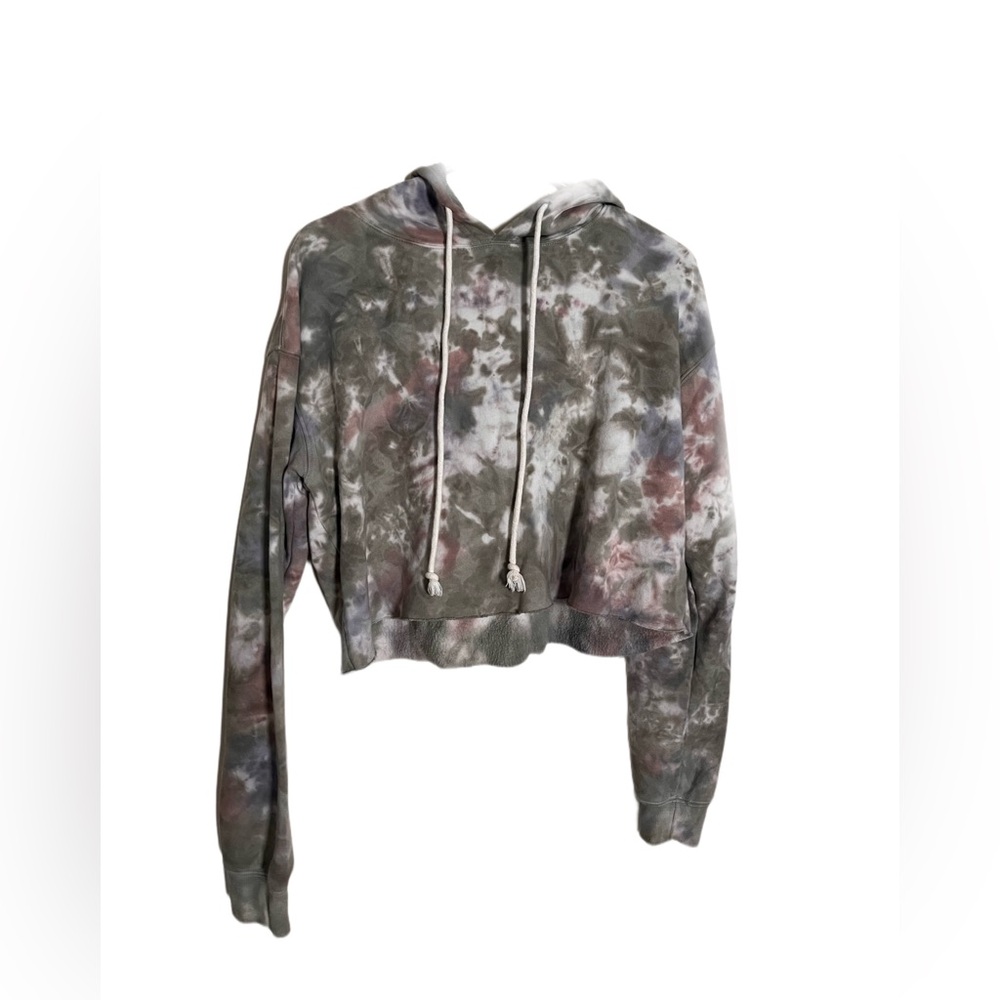 Wild Fable Cropped Tie Dye Hoodie
